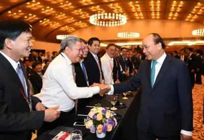 Thủ tướng Nguyễn Xuân Phúc: Trong cuộc chơi toàn cầu hóa, khi Việt Nam tiến lên, các nước khác cũng đang tiến lên